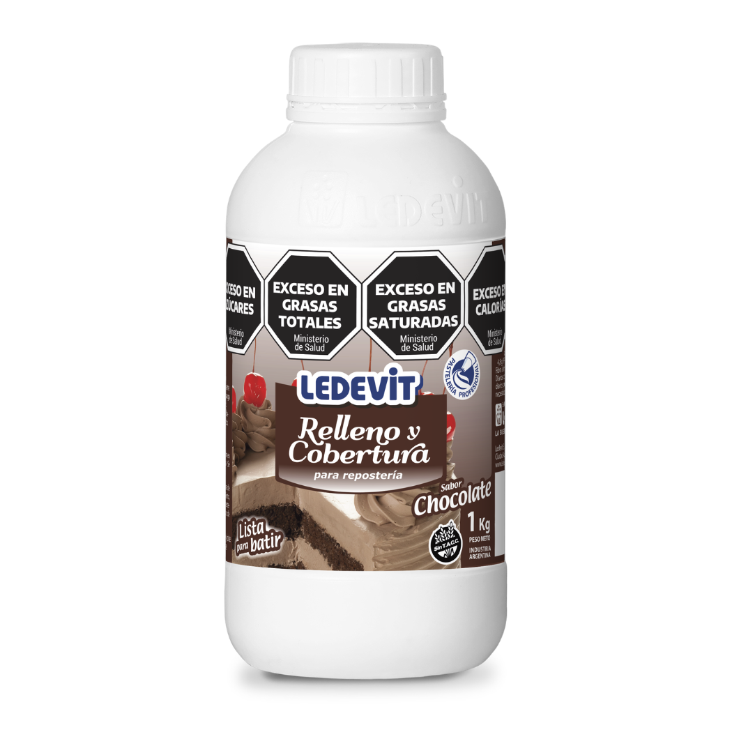 CREMA RELLENO CHOCOLATE X 1L LEDEVIT