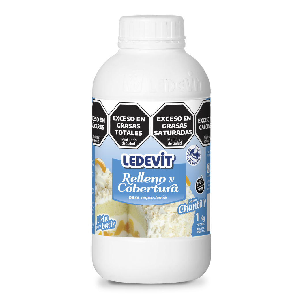 CREMA RELLENO CHANTILLY X 1L LEDEVIT