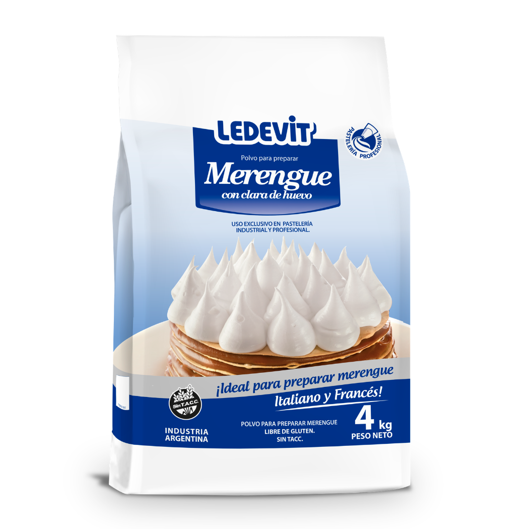 MERENGUE EN POLVO X 4 KG LEDEVIT